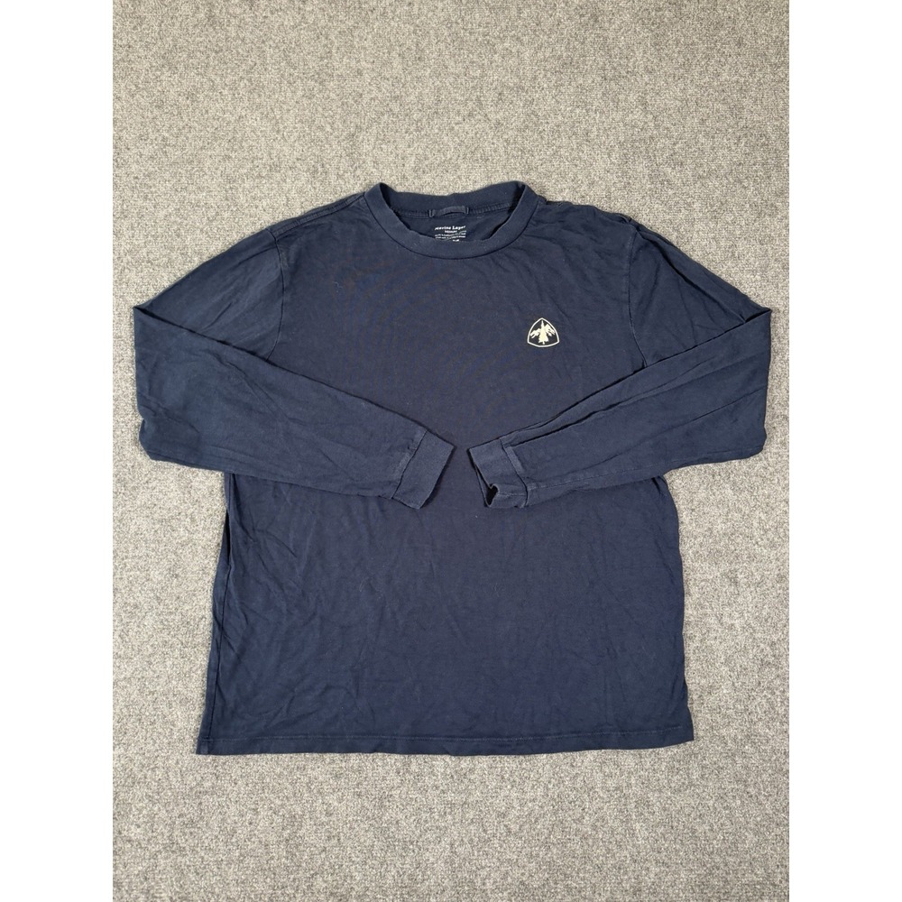 Marine Layer Long Sleeve T Shirt Mens Medium‎ Blue Supima Cotton Modal Made USA